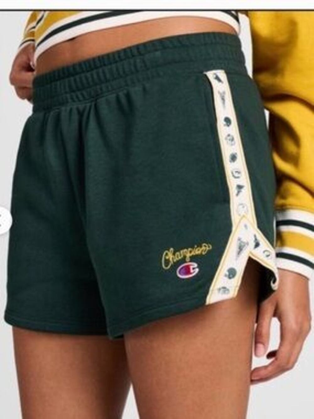 Champion Limited Edition Elective Cheer Shorts French Terry Green XL